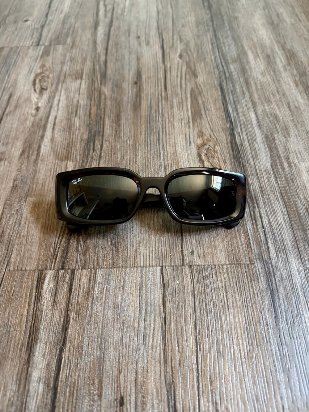 Ray-Ban Black Rectangle Sunglasses